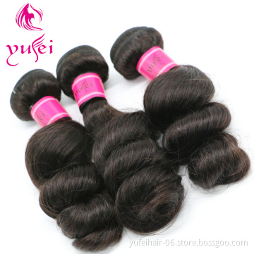 Wholesale virgin 10a 11a 12a grade  brazilian virgin cuticle aligned loose wave unprocessed human  hair extensions bundles